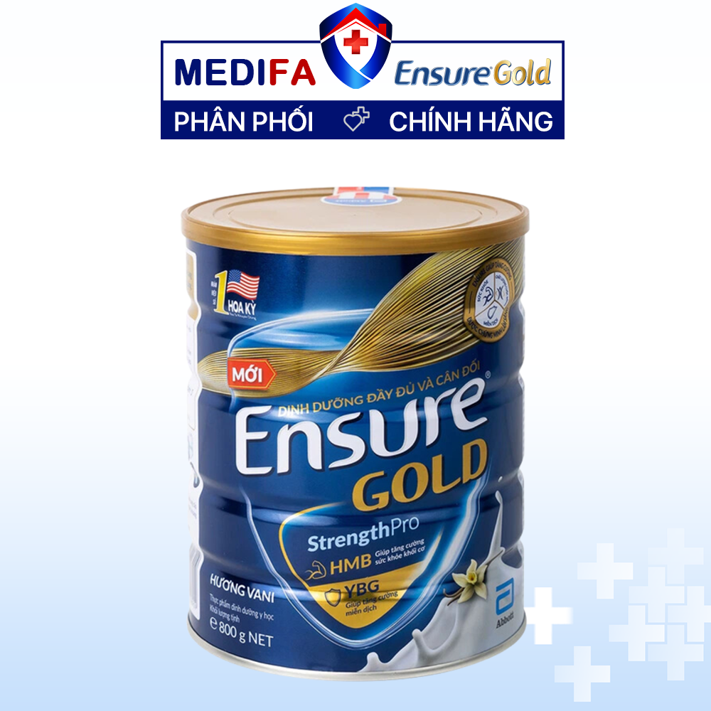 Sữa Ensure Gold hương Vani mới 800g