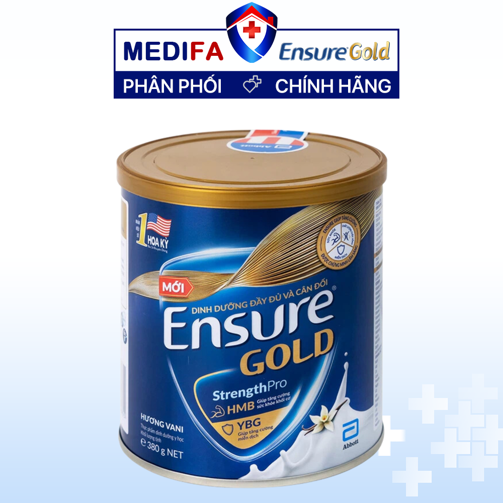 Sữa Ensure Gold hương Vani mới 380g