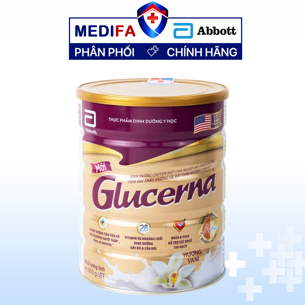 Sữa bột Glucerna hương Vani 800g