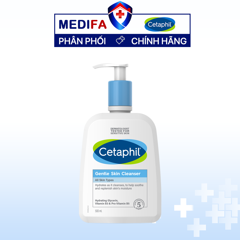 Sữa rửa mặt Cetaphil Gentle Skin Cleanser 500ml