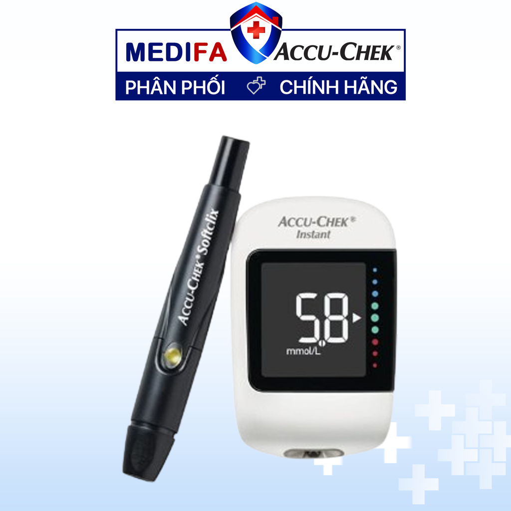 Máy Đo Đường Huyết ACCU-CHEK Instant - MD/DL