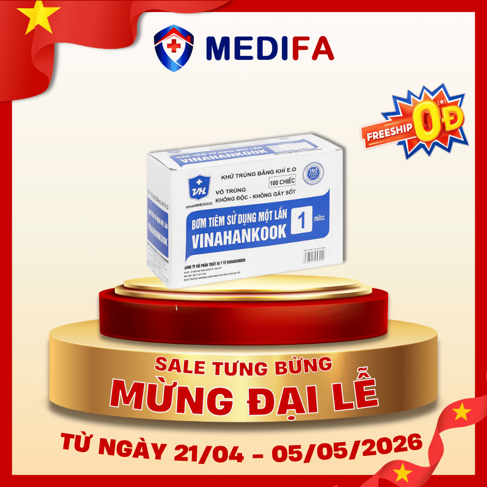 Bơm Tiêm Y Tế Vinahankook 1ml/cc