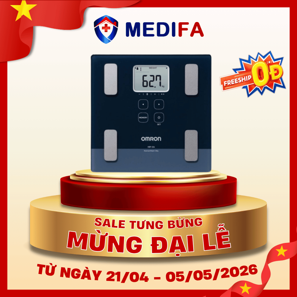Cân đo thành phần cơ thể Omron Body SCAN™ HBF-224