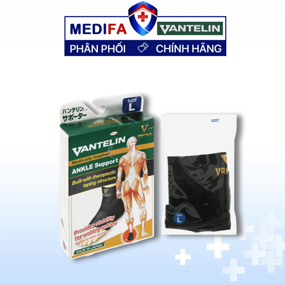 Đai Bảo Vệ Cổ Chân VANTELIN Ankle Support - Size L