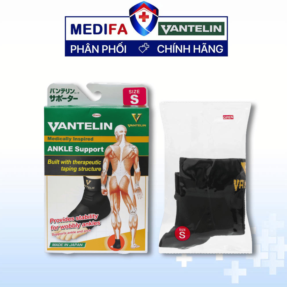 Đai Bảo Vệ Cổ Chân VANTELIN Ankle Support - Size S