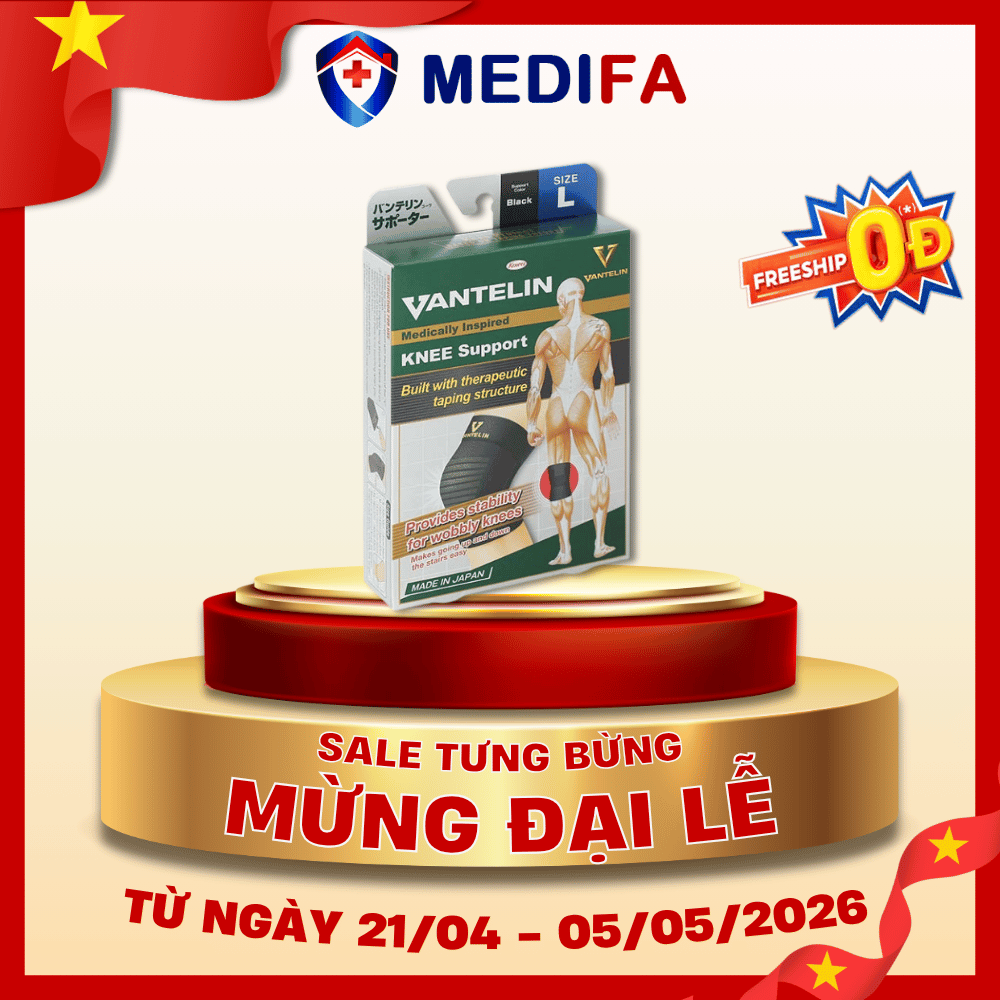 Đai Bảo Vệ Đầu Gối VANTELIN Knee Support - Size L