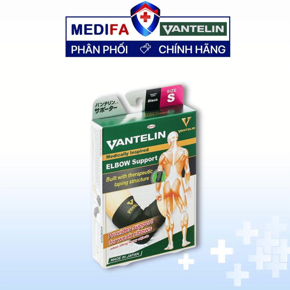 Đai Bảo Vệ Khuỷu Tay VANTELIN Elbow Support - Size S