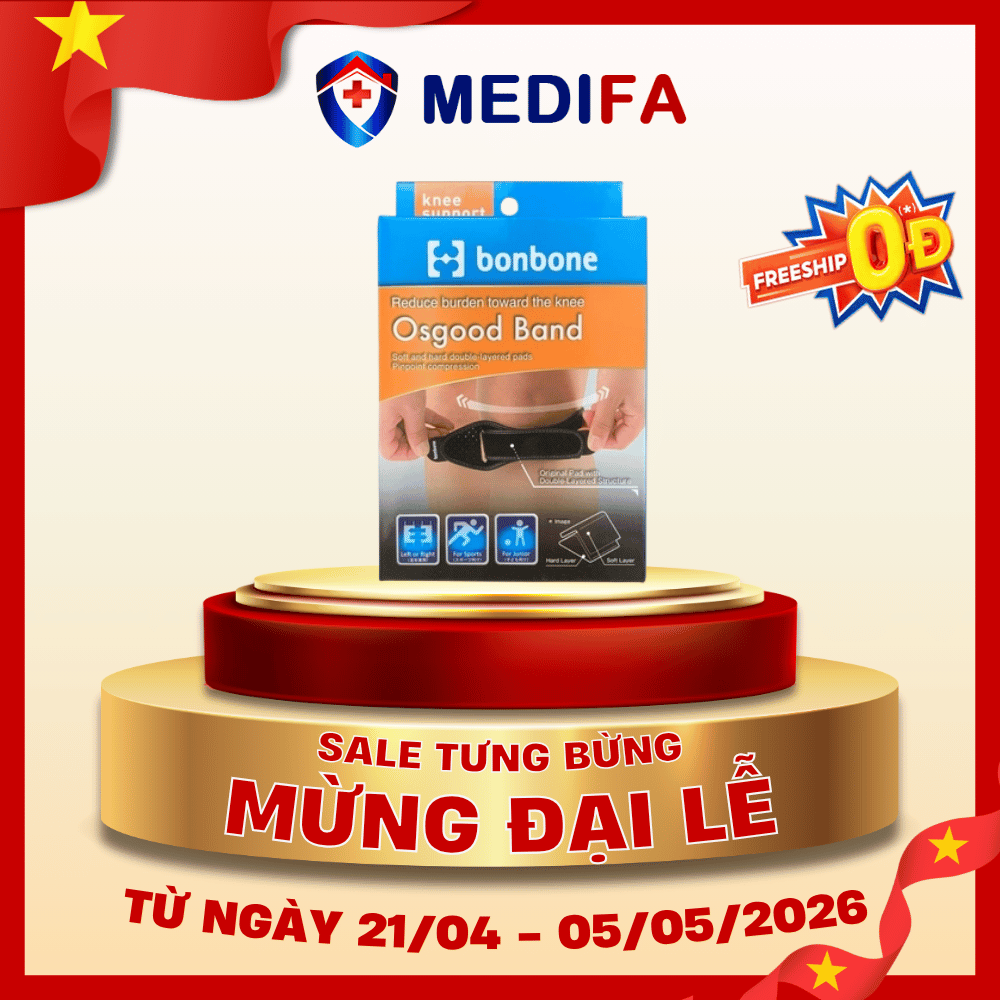Đai cố định khớp dưới gối Bonbone Osgood Band