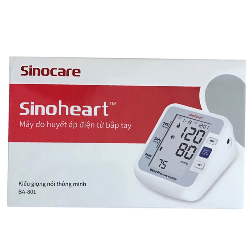 Máy đo huyết áp Sinocare BA-801