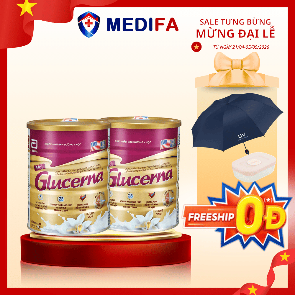Sữa bột Glucerna hương Vani 800g