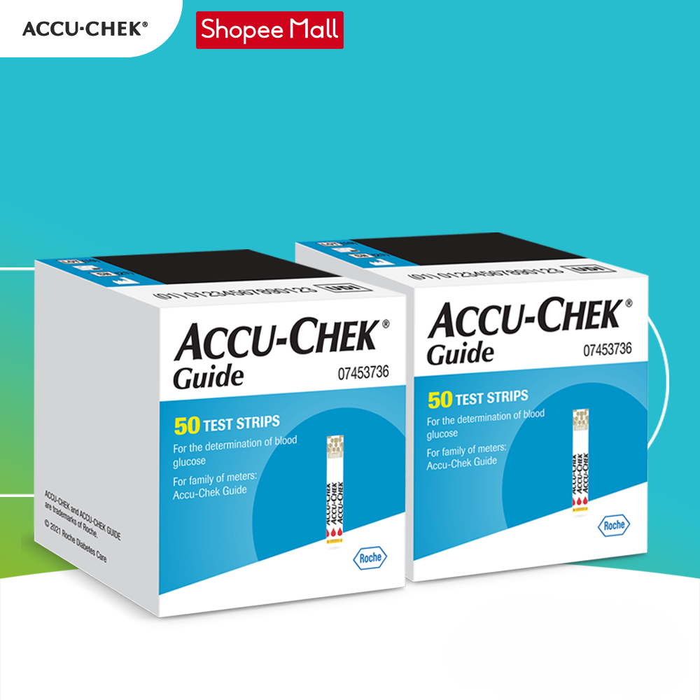 [COMBO] 100 Que Thử Đường Huyết ACCU-CHEK® Guide
