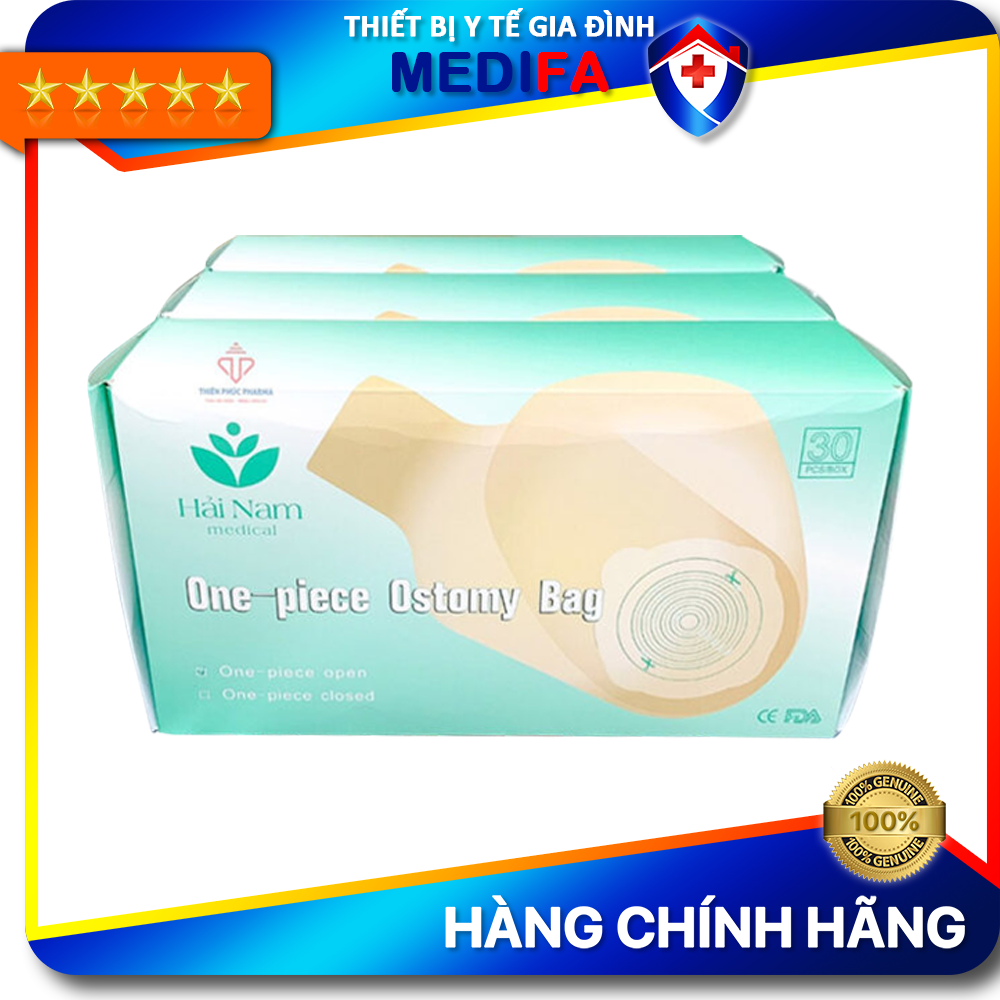 1 Chiếc Túi Hậu Môn Nhân Tạo One-Piece Ostomy Bag (Hải Nam)