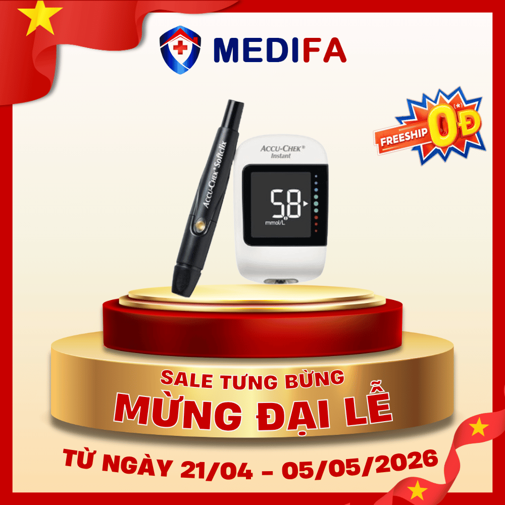 Máy Đo Đường Huyết ACCU-CHEK Instant - MD/DL