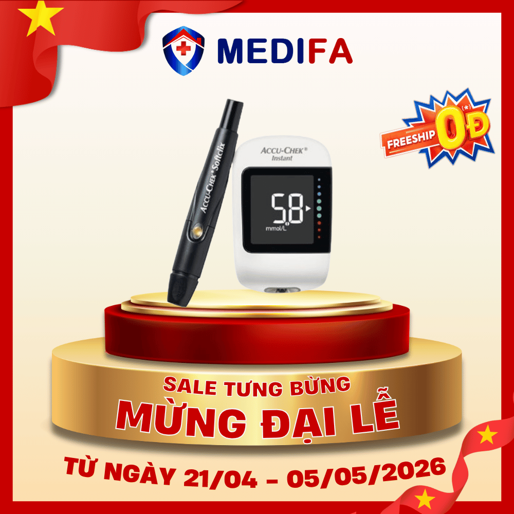 Máy đo đường huyết ACCU-CHEK Instant (Mmol/L) - không kèm que