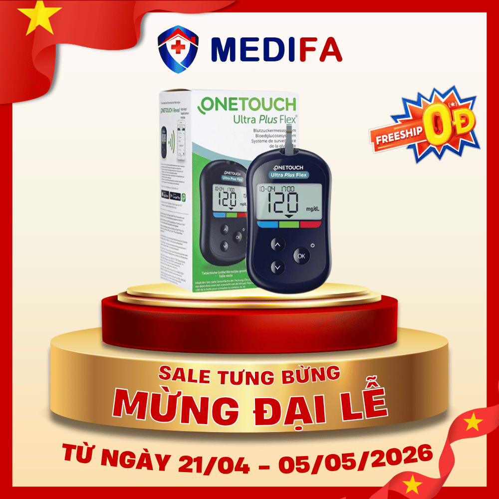 [NGỪNG GIAO DỊCH] Máy đo đường huyết OneTouch Ultra Plus Flex (mmol/L) - chưa kèm que