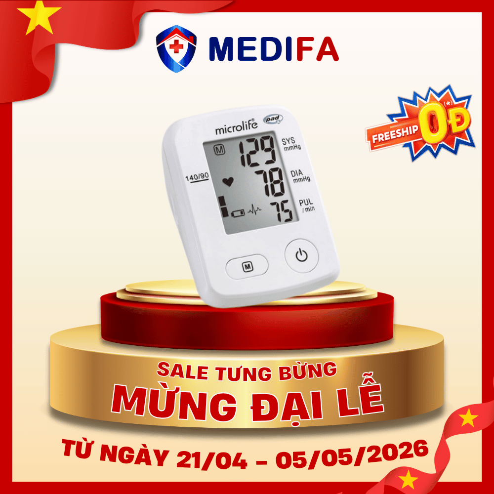 Máy đo huyết áp bắp tay Microlife A2 Classic