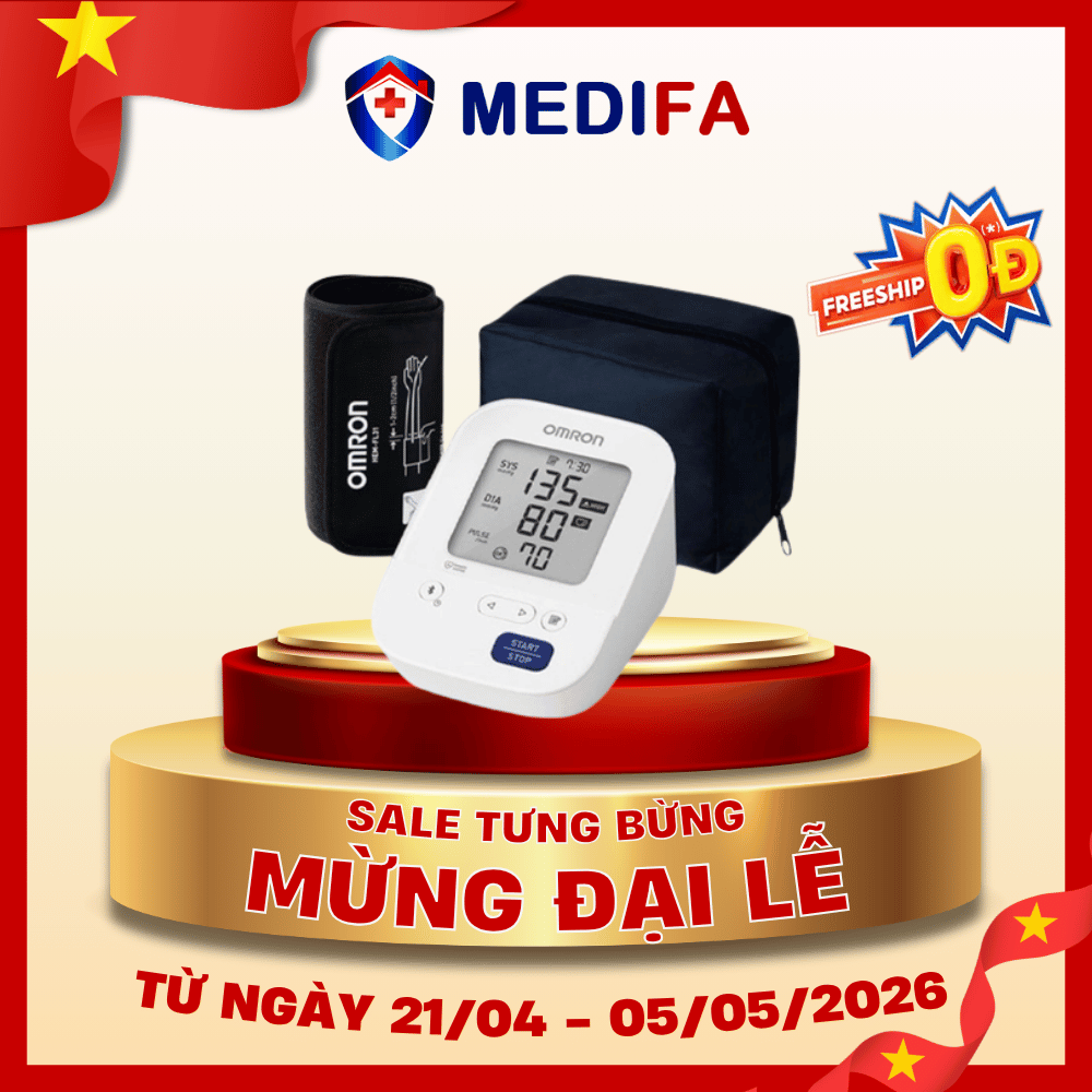 Máy đo huyết áp bắp tay Omron HEM-7156T