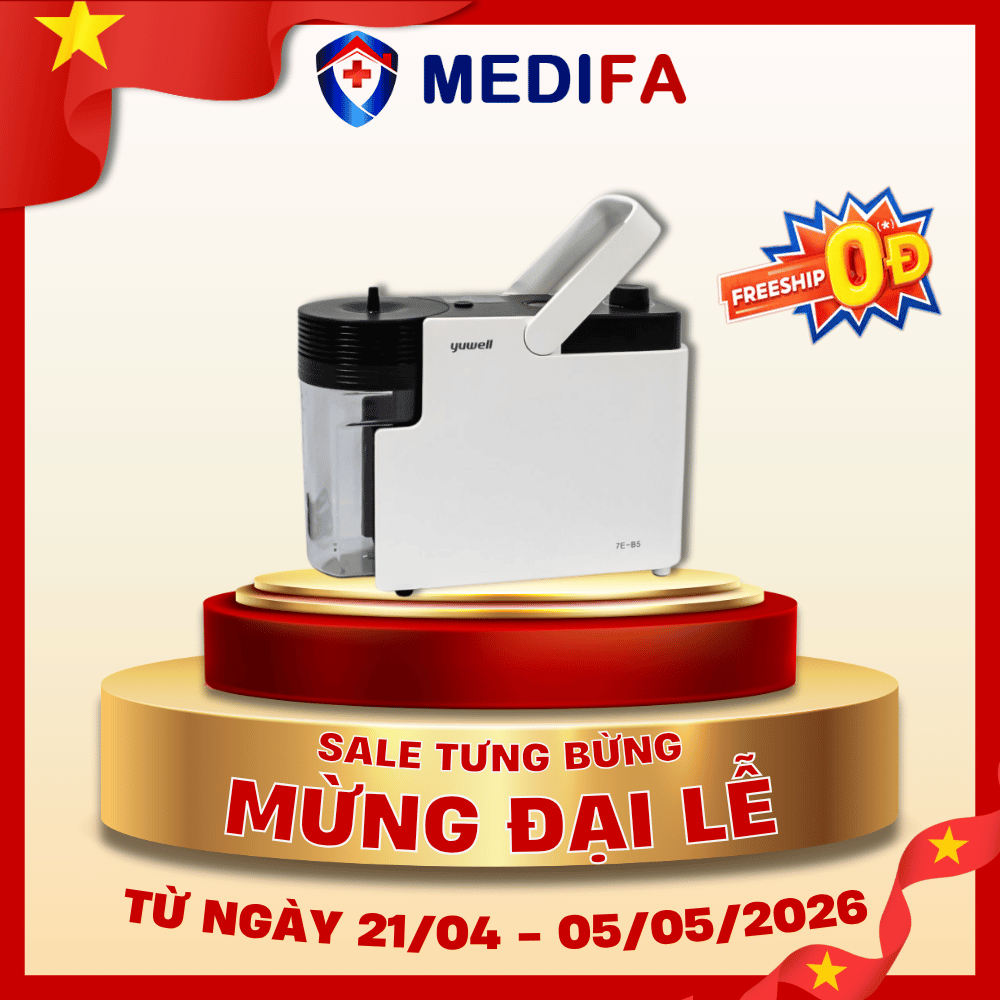 Máy Hút Dịch 1 Bình Công Suất Lớn Yuwell 7E-B5(20L)