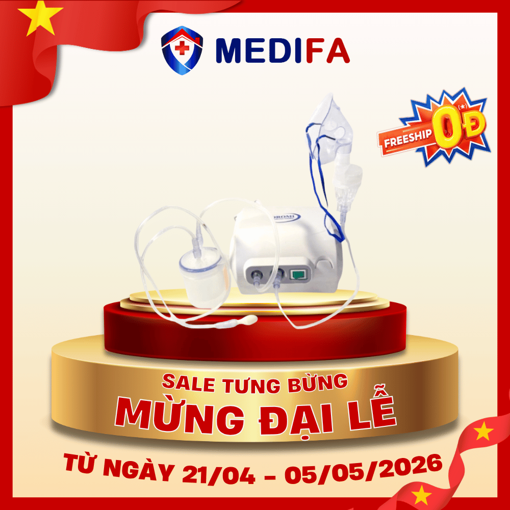 Máy xông hút mũi họng 2 trong 1 Oromi C28M (AXD-313)