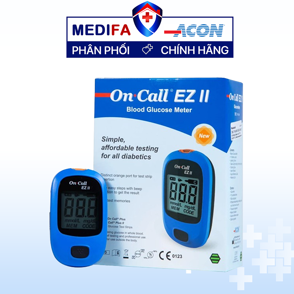 Máy đo đường huyết On Call EZ II (mg/dL) - không kèm que