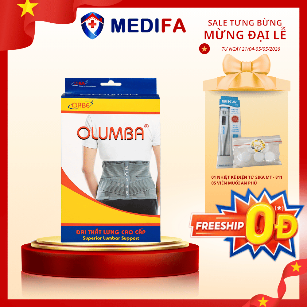 Đai Lưng Cột Sống Orbe H5 (Olumba Lite)