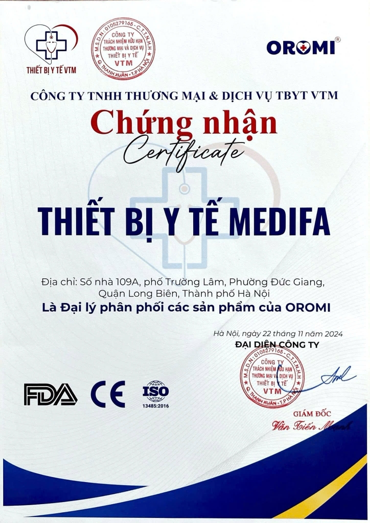 Nhiệt kế điện tử Oromi DMT-101