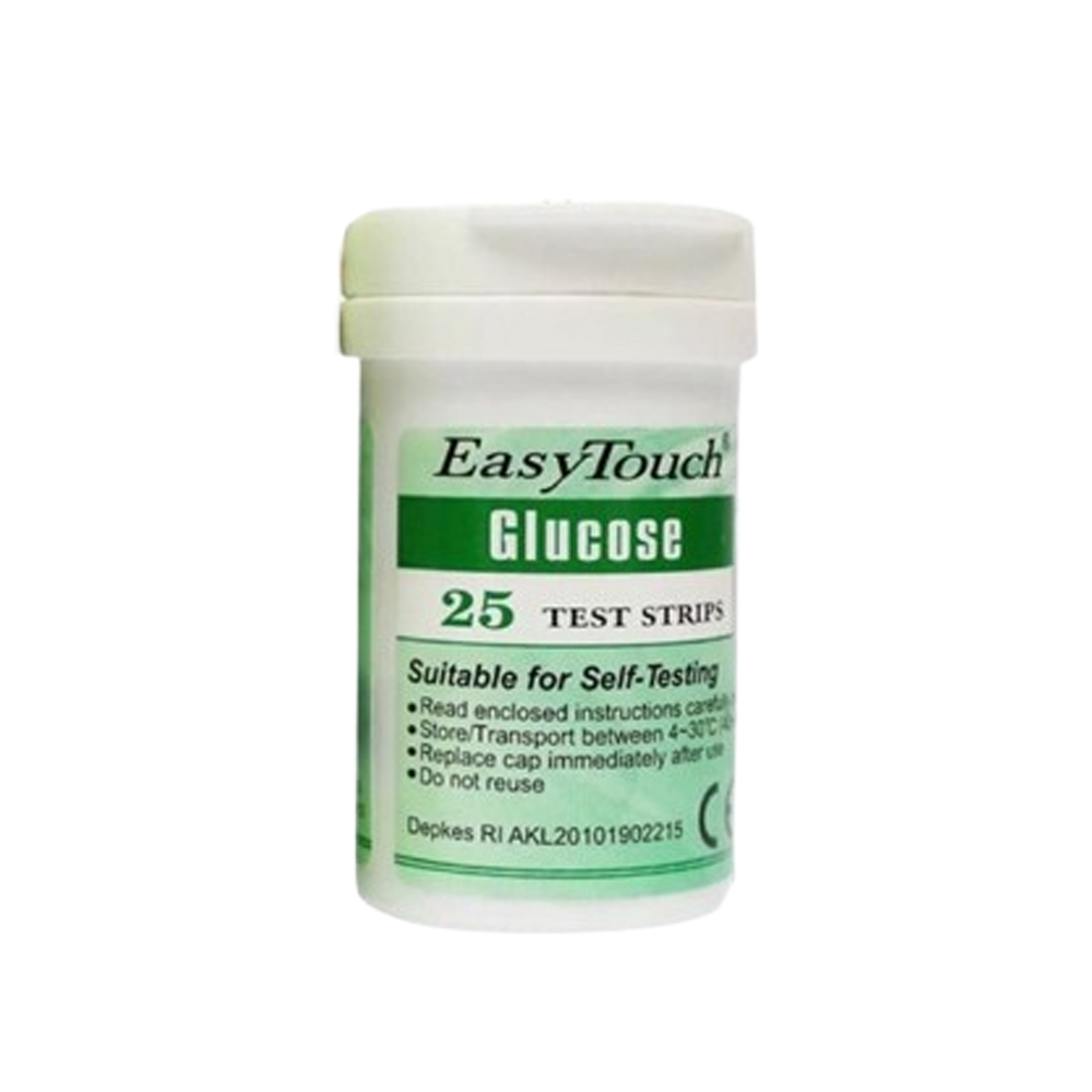 Hộp 25 Que Thử Đường Huyết Easy Touch