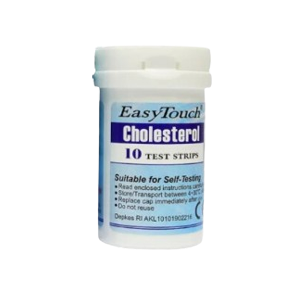 Hộp 10 Que thử mỡ máu Cholesterol Easy Touch