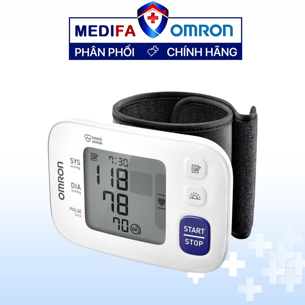 Máy đo huyết áp cổ tay Omron HEM-6181