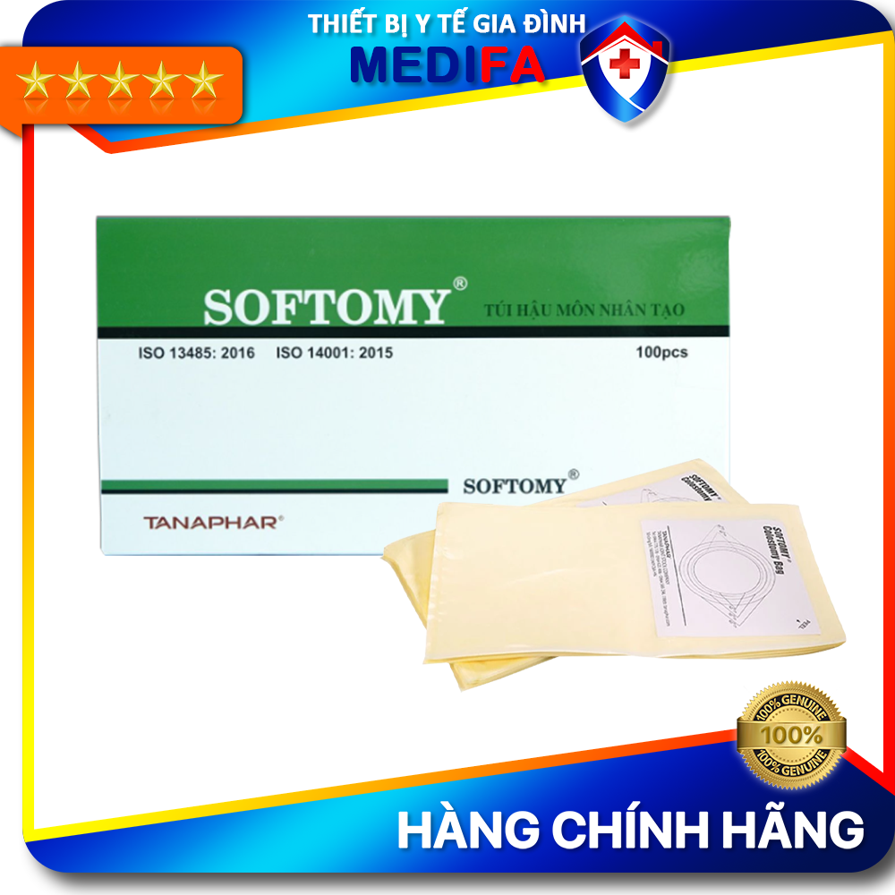 1 Chiếc Túi Hậu Môn Nhân Tạo Softomy Colostomy Bag (Tân Á)