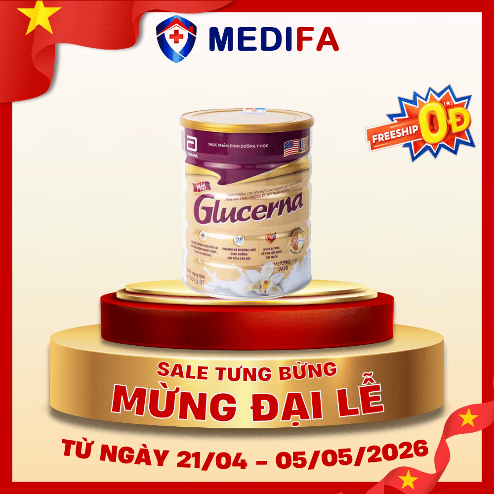 Sữa bột Glucerna hương Vani 800g