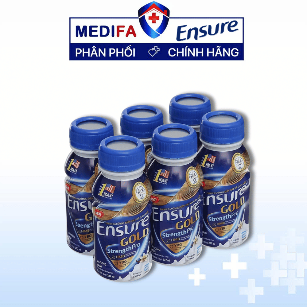 Sữa Nước Ensure Gold Hương Vani 237ml
