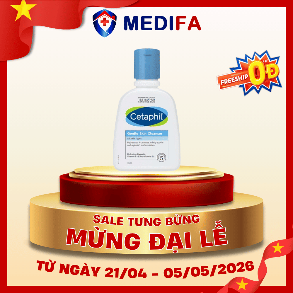 Sữa rửa mặt Cetaphil Gentle Skin Cleanser 125ml