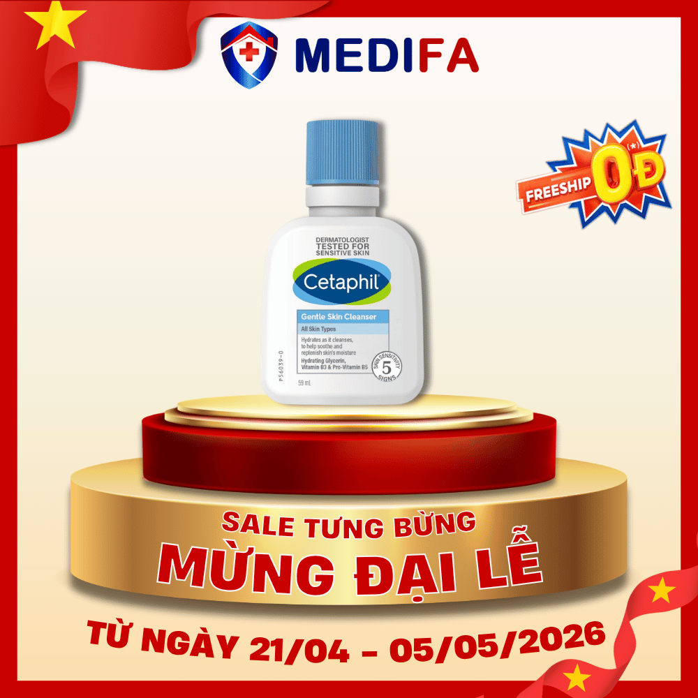 Sữa Rửa Mặt Cetaphil Gentle Skin Cleanser 59ml