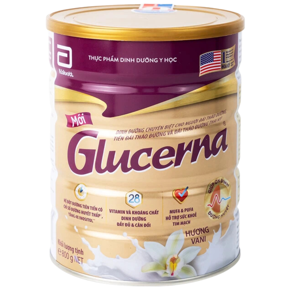 Sữa bột Glucerna hương Vani 800g