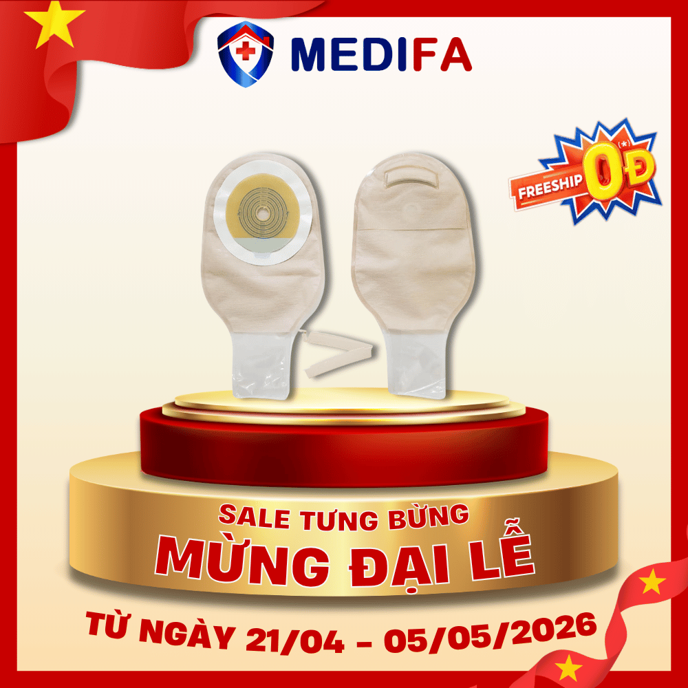 1 Chiếc Túi Hậu Môn Nhân Tạo ConvaTec