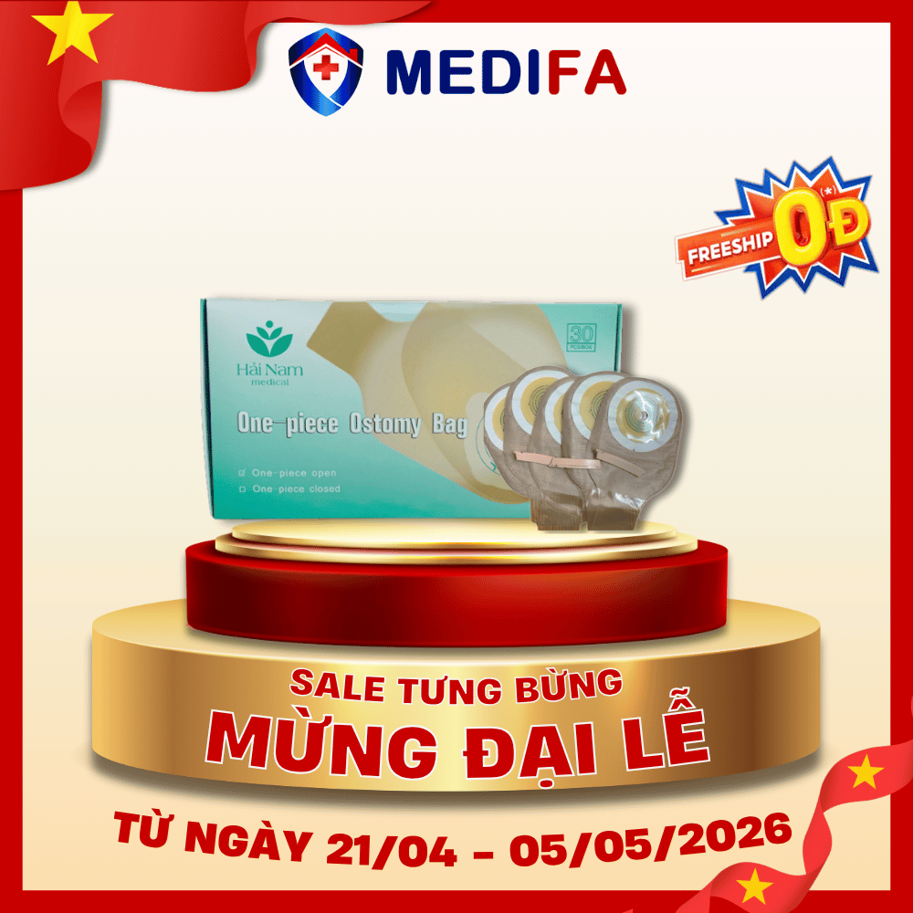 1 Chiếc Túi Hậu Môn Nhân Tạo One-Piece Ostomy Bag (Hải Nam)