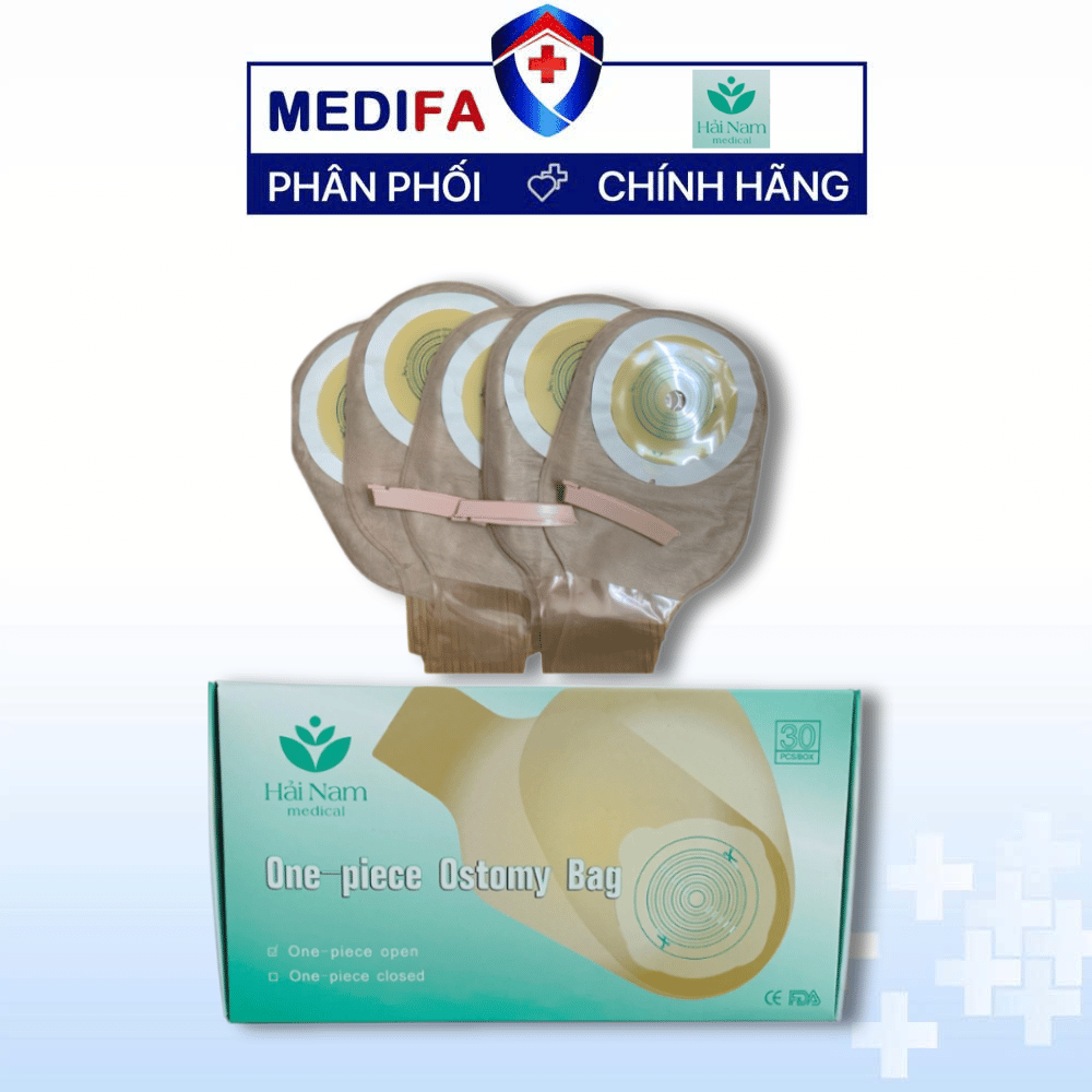 1 Chiếc Túi Hậu Môn Nhân Tạo One-Piece Ostomy Bag (Hải Nam)