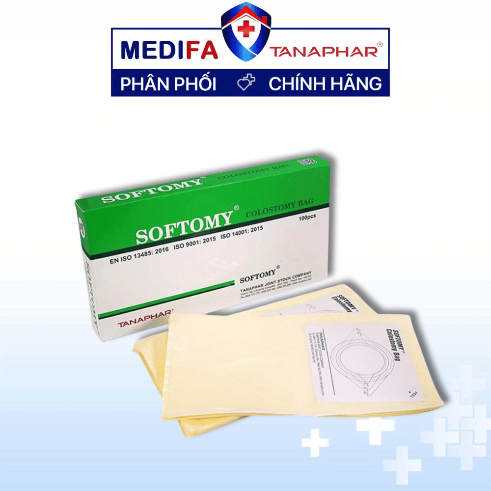 1 Chiếc Túi Hậu Môn Nhân Tạo Softomy Colostomy Bag (Tân Á)