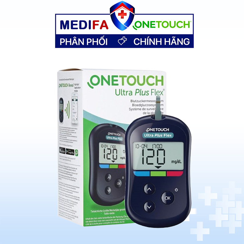 [NGỪNG GIAO DỊCH] Máy đo đường huyết OneTouch Ultra Plus Flex (mmol/L) - chưa kèm que