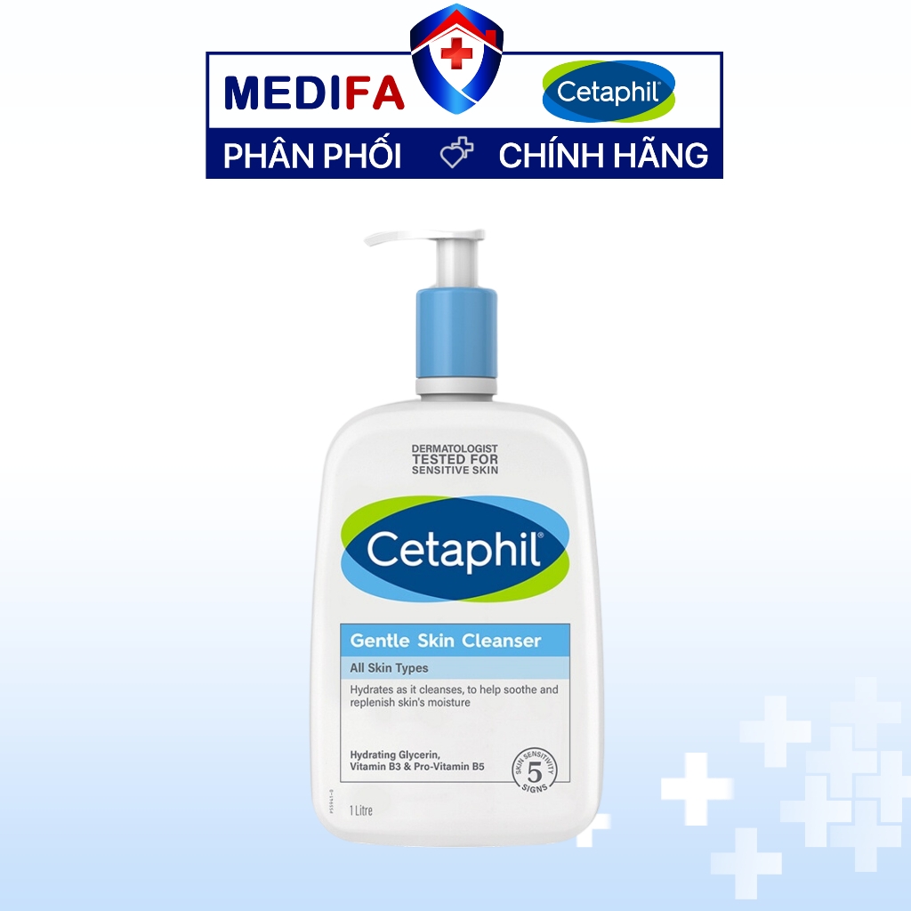 Sữa rửa mặt Cetaphil Gentle Skin Cleanser 1000ml