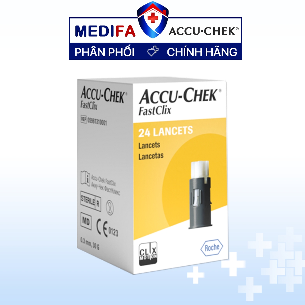 Hộp 24 kim lấy máu ACCU-CHEK FastClix