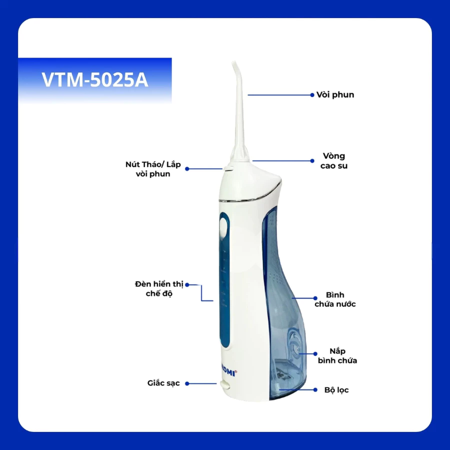 Máy Tăm Nước Oromi VTM-5025A