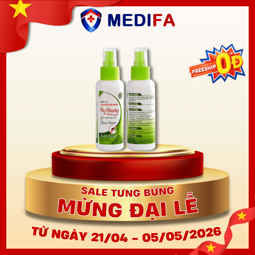 Xịt Chống Muỗi Fly Away - Chai 100ml