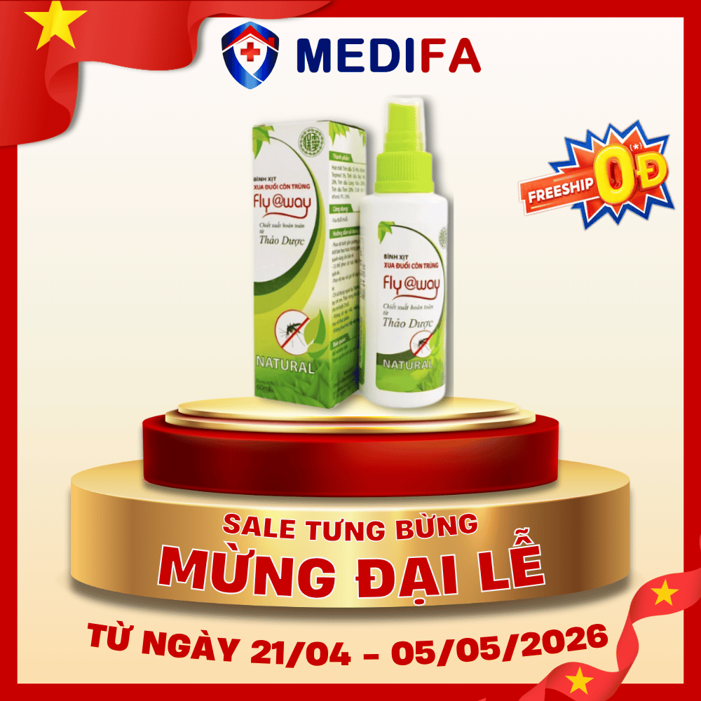 Xịt Chống Muỗi Fly Away - Chai 60ml
