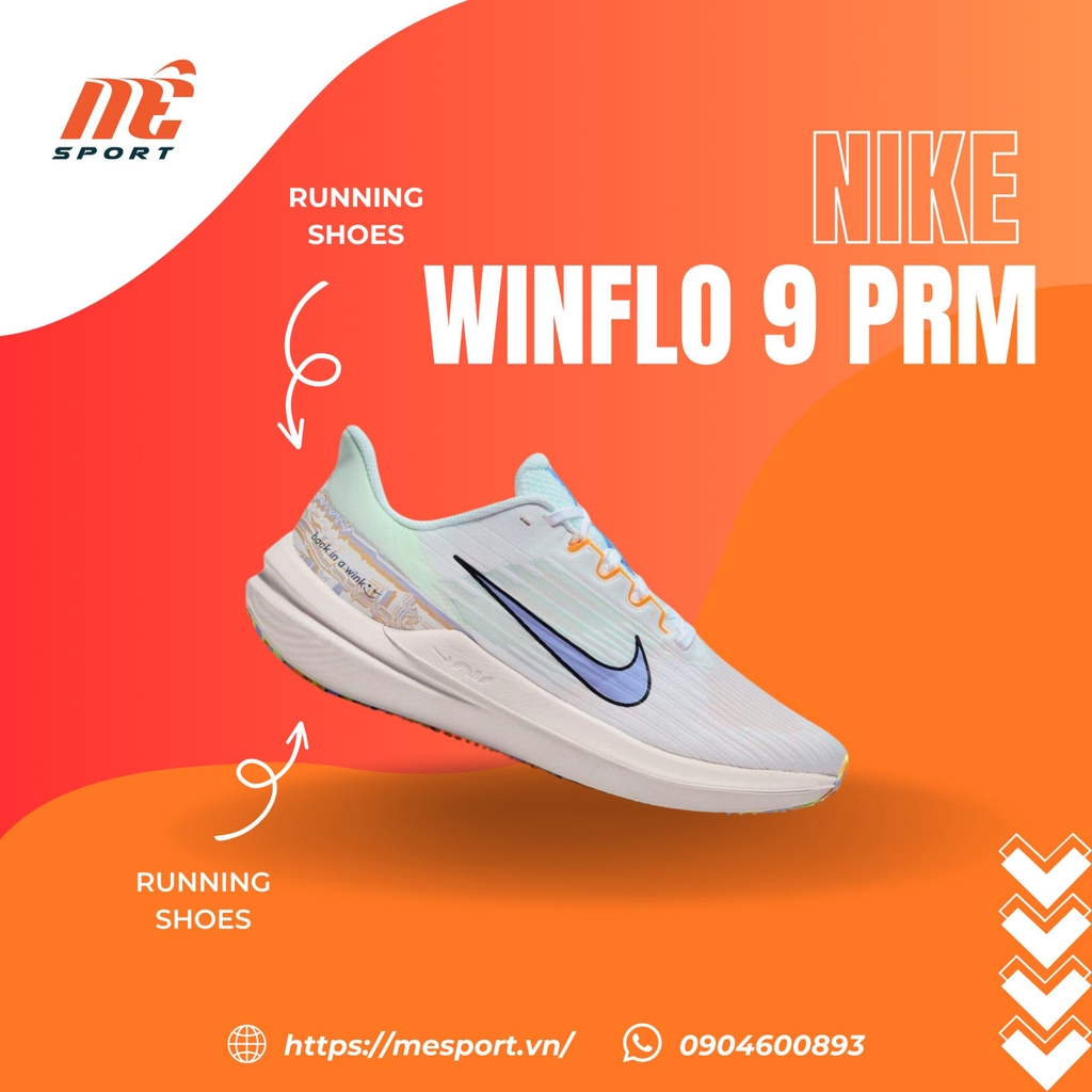 Nike Wmns Air Winflo 9 'White Cream'