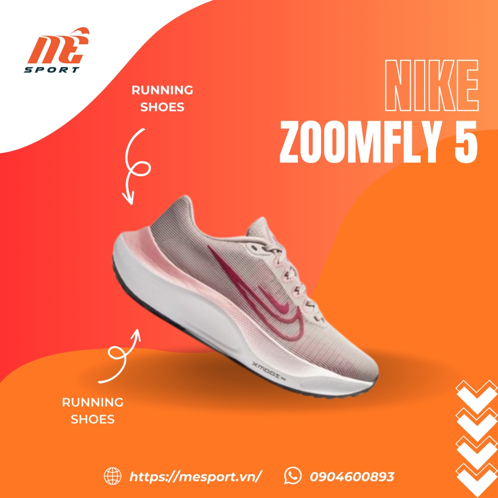 Nike Air Zoom Fly 5 hồng nữ  DM8974-600