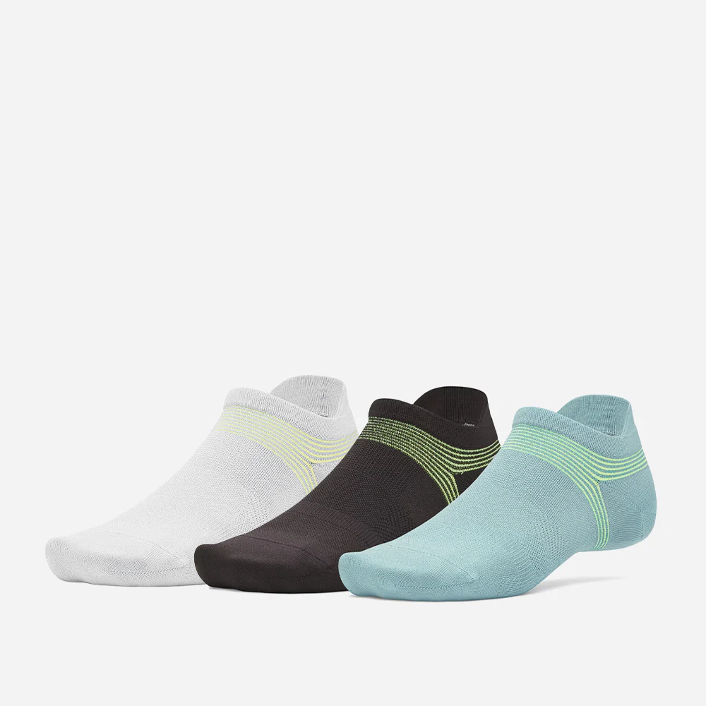Vớ Thể Thao Under Armour Armourdry® Run Lite 3-Pack No Show Tab