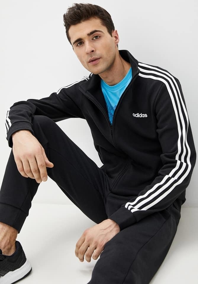 Bộ Adidas đen nam