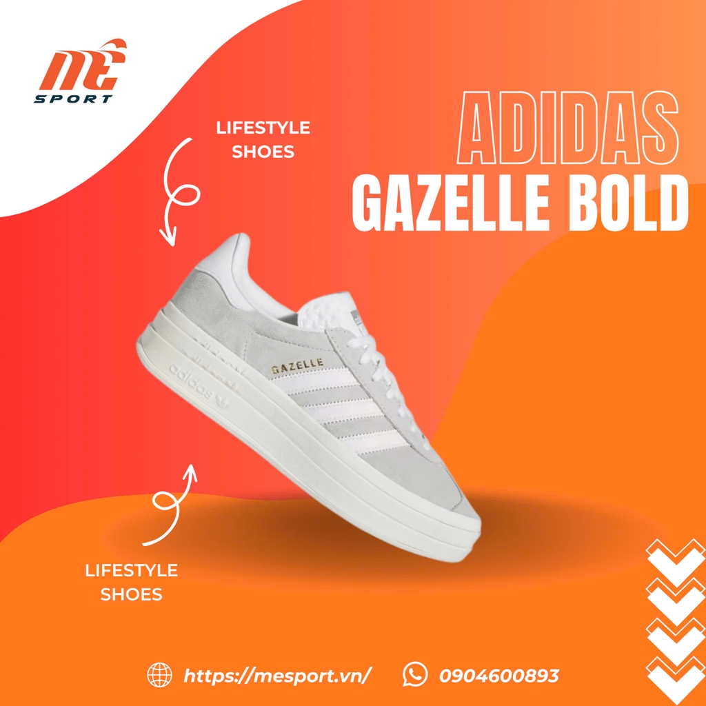 Gazelle Bold Shoes - Grey